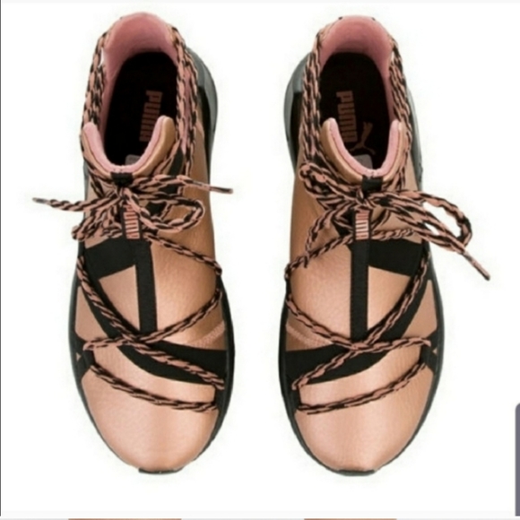 NWOB Puma Fierce Rope Copper Demi-cut Size 6.5 - Picture 9 of 13